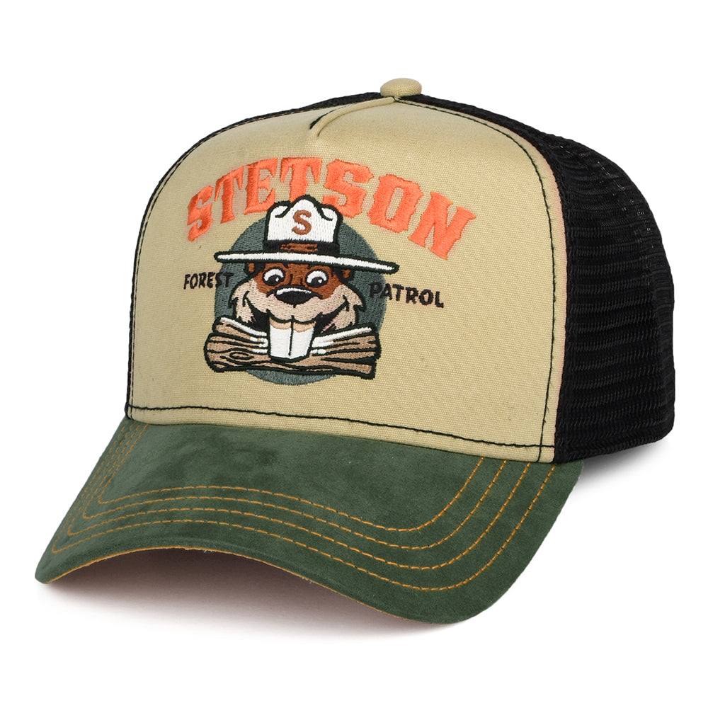 Stetson Hats Forest Patrol Trucker Cap - Olive