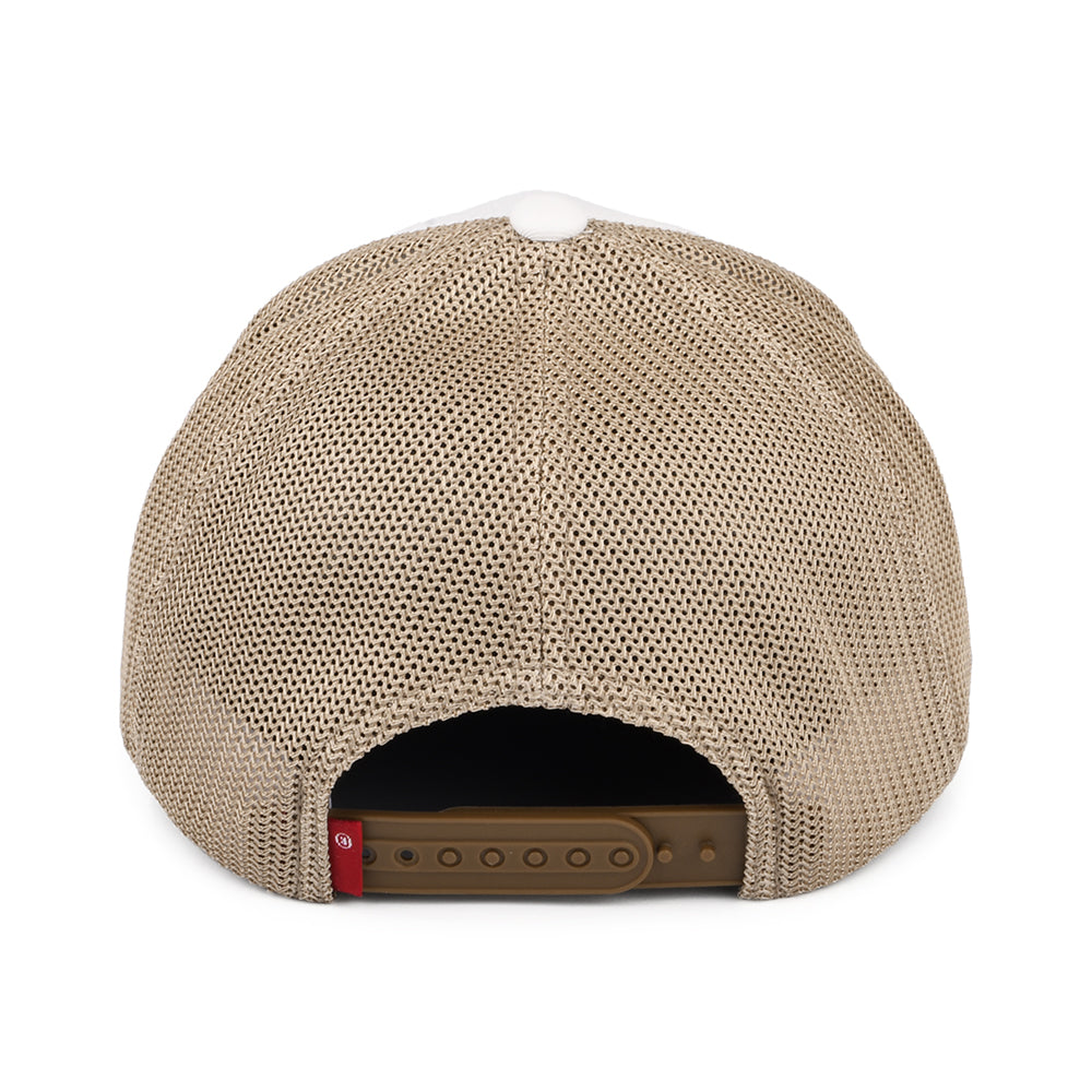 Levi's Hats Graphic Flexfit Trucker Cap With Blank Tab - Brown-White
