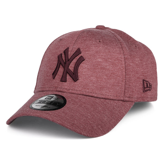 New Era 9FORTY New York Yankees Baseball Cap - MLB Tonal Jersey - Maroon