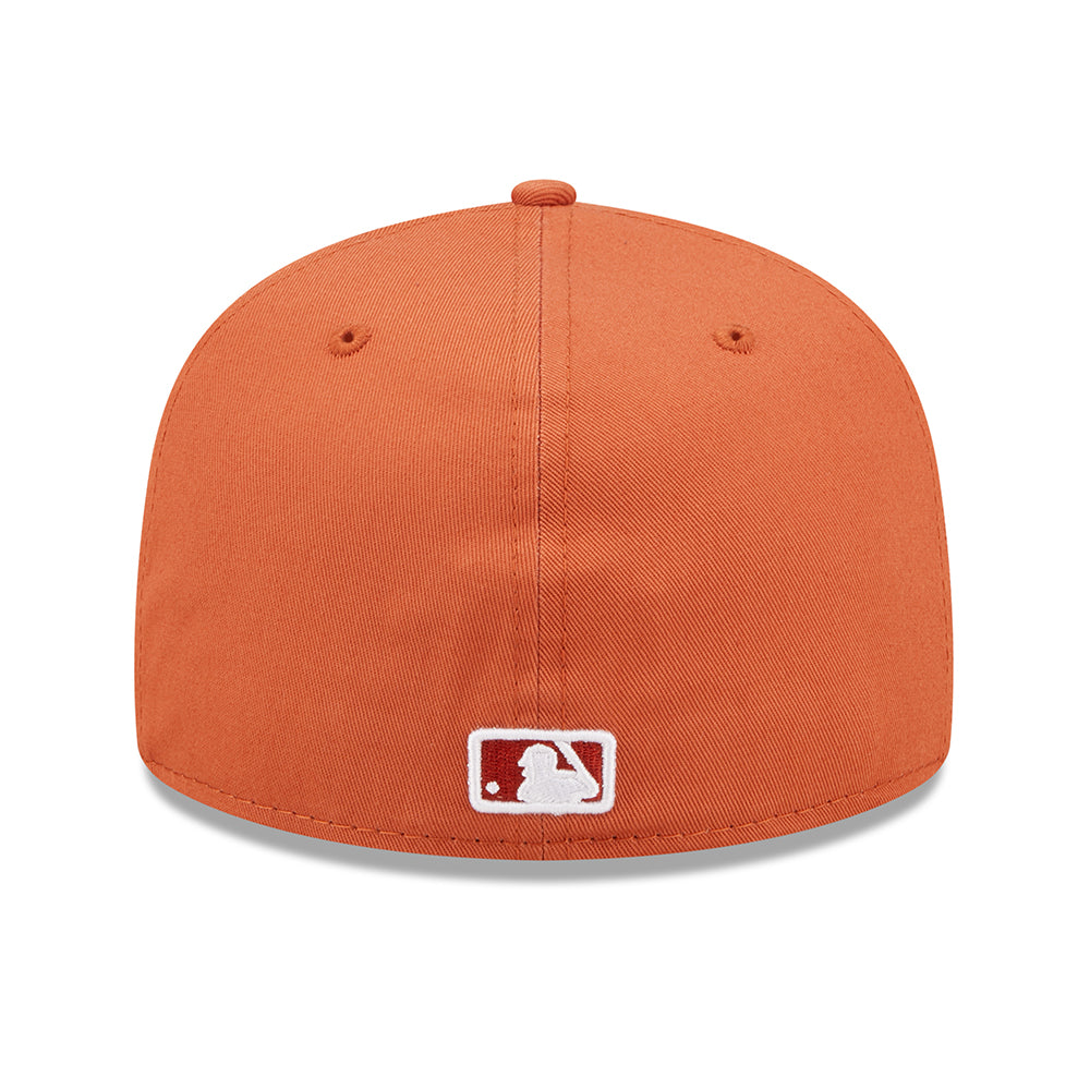 New Era 59FIFTY Oakland Athletics Baseball Cap - MLB League Essential - Orange-White