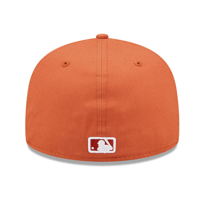 New Era 59FIFTY Oakland Athletics Baseball Cap - MLB League Essential - Orange-White