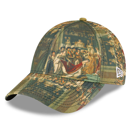New Era 9FORTY The Coronation of Napoleon Baseball Cap - Le Louvre AOP - Multi-Coloured