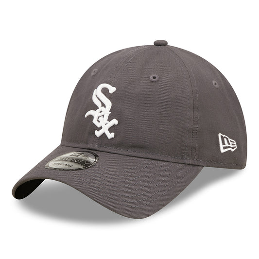 New Era 9TWENTY Chicago White Sox Baseball Cap - MLB League Essential - Graphite-White