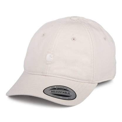 Carhartt WIP Hats Madison Logo Baseball Cap - Off White