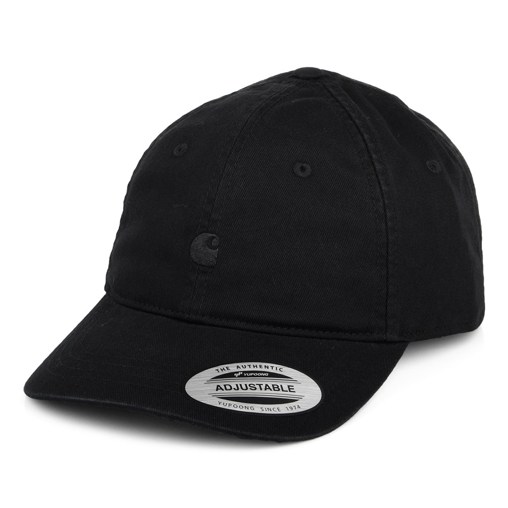 Carhartt WIP Hats Madison Logo Baseball Cap - Black On Black – Village Hats