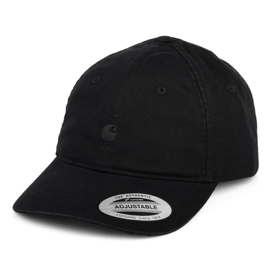 Carhartt WIP Hats Madison Logo Baseball Cap - Black On Black