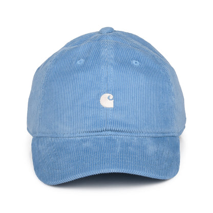 Carhartt WIP Hats Harlem Corduroy Baseball Cap - Sky Blue