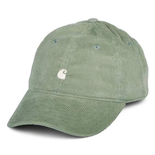 Carhartt WIP Hats Harlem Corduroy Baseball Cap - Sage