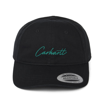 Carhartt WIP Hats Delray Cotton Twill Baseball Cap - Black