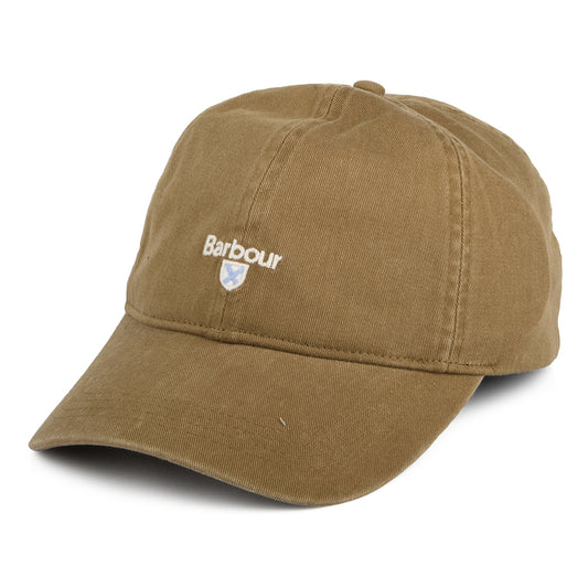 Barbour Hats Cascade Cotton Baseball Cap - Camel