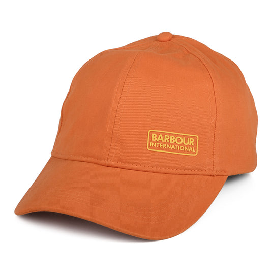 Barbour International Norton Drill Baseball Cap - Orange
