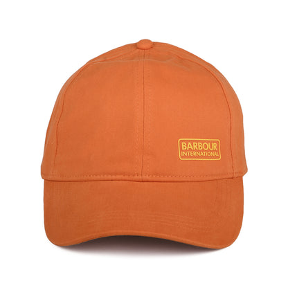 Barbour International Norton Drill Baseball Cap - Orange