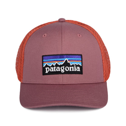 Patagonia Hats P-6 Logo Organic Cotton Trucker Cap - Mauve-Coral