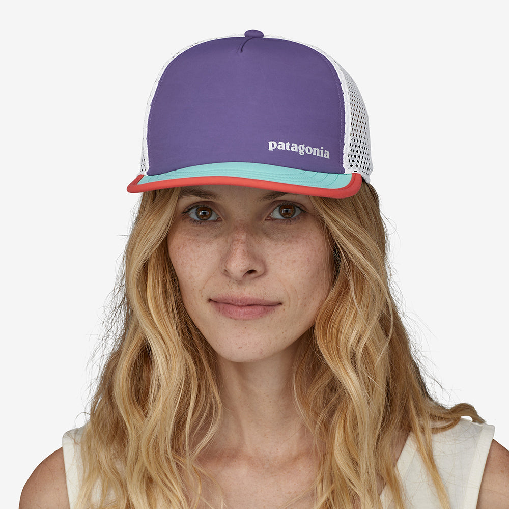 Patagonia Hats Duckbill Shorty Recycled Trucker Cap - Purple