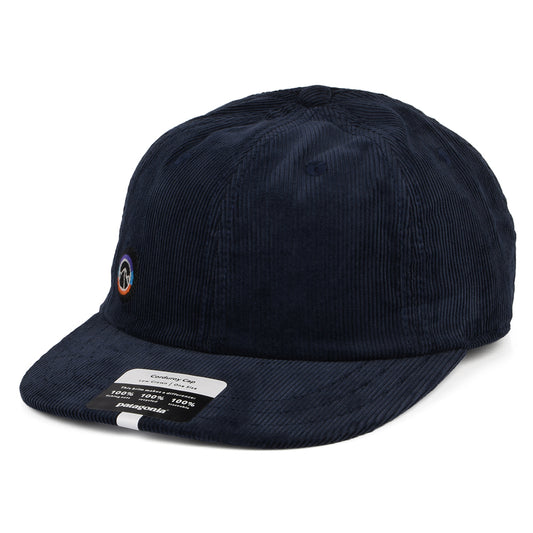 Patagonia Hats Fitz Roy Icon Corduroy Snapback Cap - Navy Blue