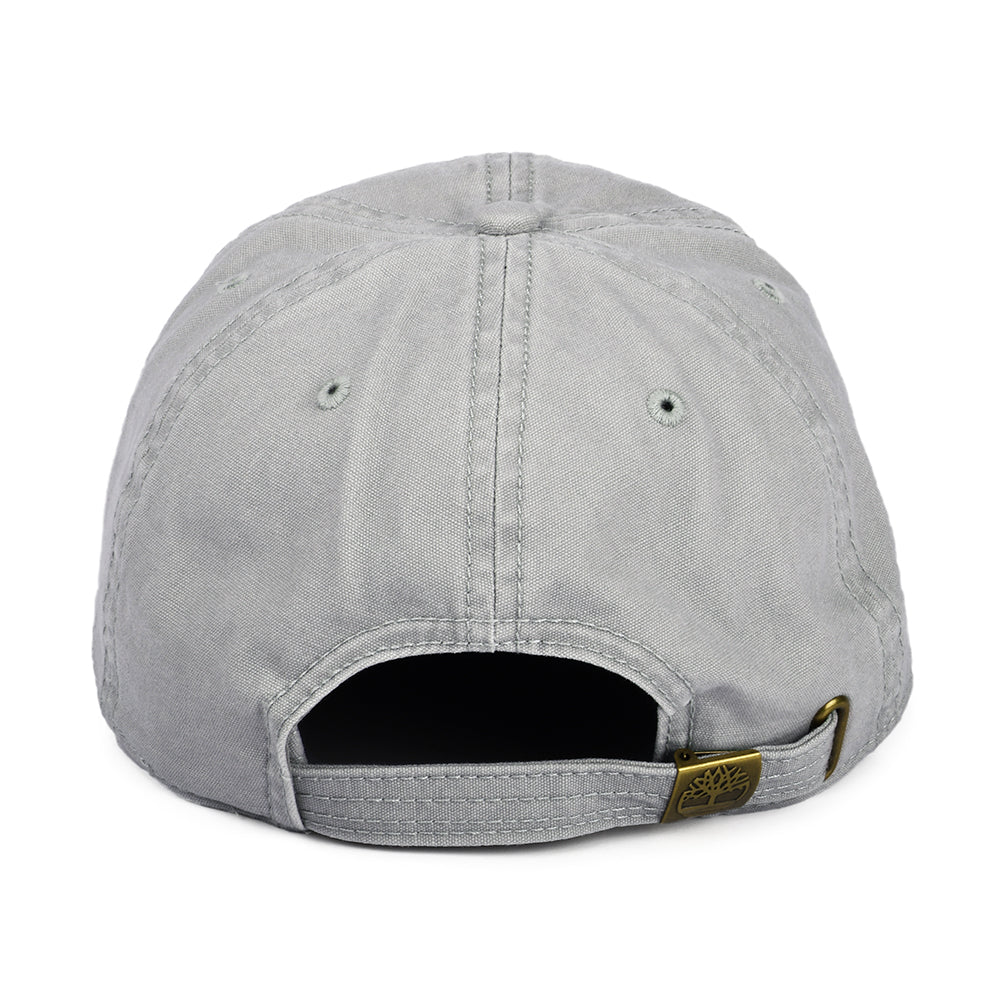 Timberland Hats Soundview Cotton Canvas Baseball Cap - Light Grey