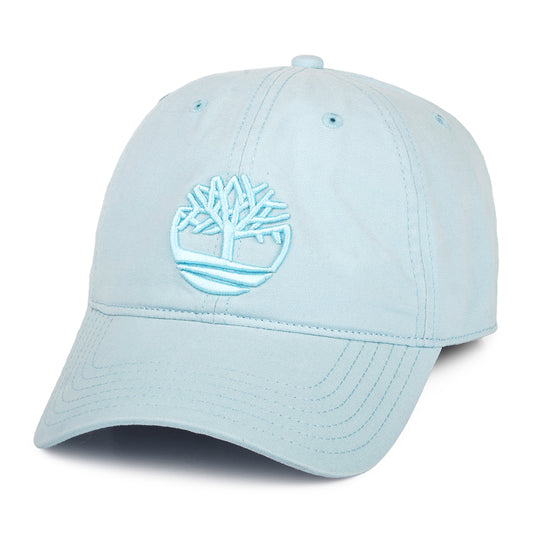 Timberland Hats Soundview Cotton Canvas Baseball Cap - Sky Blue