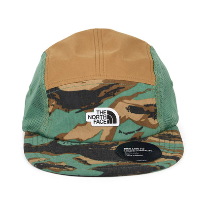 The North Face Hats Class V Camp Recycled 5 Panel Cap - Green-Camo