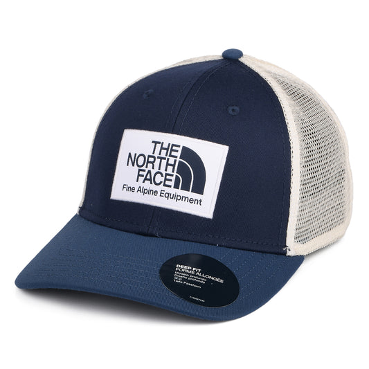 The North Face Hats Mudder Deep Fit Recycled Trucker Cap - Blue-Navy