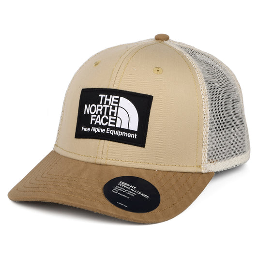 The North Face Hats Mudder Deep Fit Recycled Trucker Cap - Light Brown-Sand