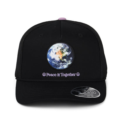 Levi's Hats Earth Day Graphic Flexfit Trucker Cap - Black