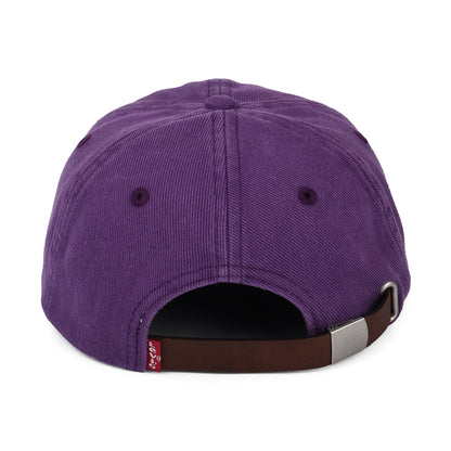 Levi's Hats Womens Essential Denim Baseball Cap - Purple