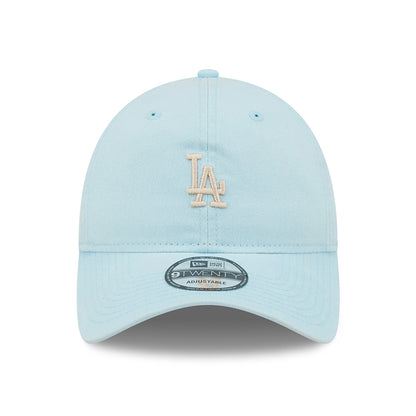 New Era 9TWENTY L.A. Dodgers Baseball Cap - MLB Mini Logo - Light Blue-White