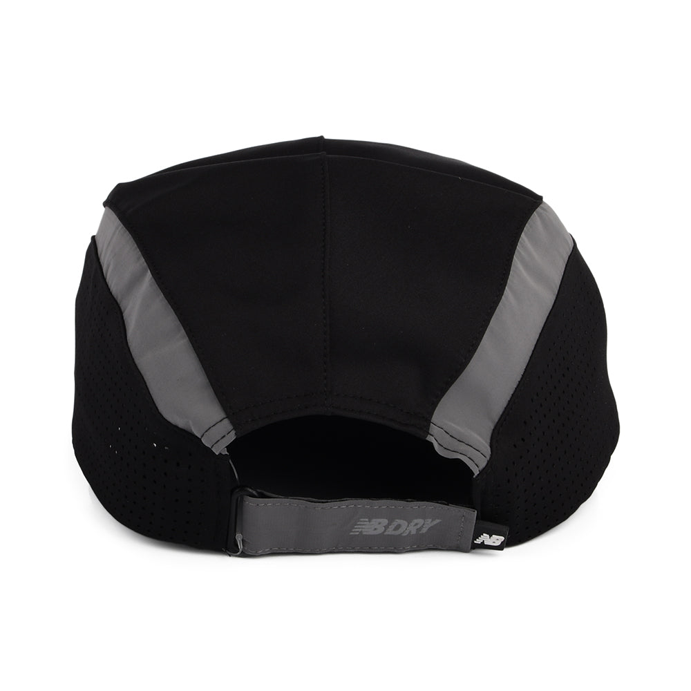 New Balance Hats Laser Running 5 Panel Cap - Black