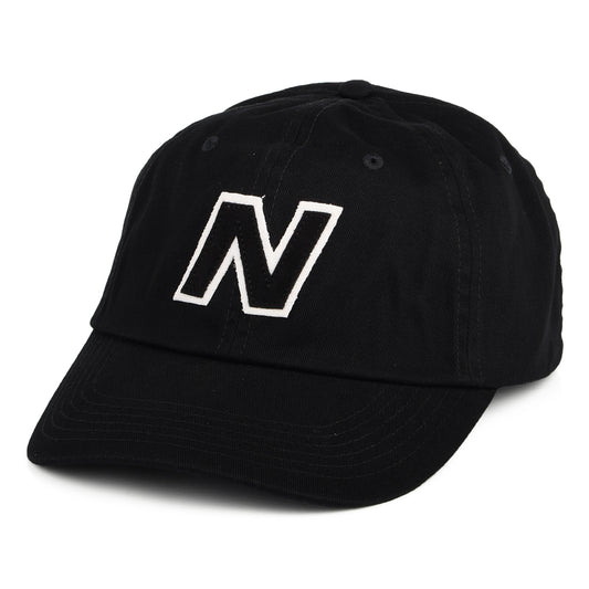 New Balance Hats Block N Snapback Cap - Black