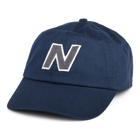 New Balance Hats Block N Snapback Cap - Navy Blue