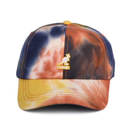 Kangol Tie Dye Cotton Baseball Cap - Multi-Coloured