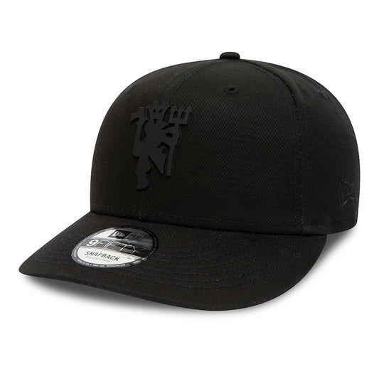 New Era 9FIFTY Manchester United FC Baseball Cap - Black On Black