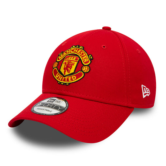 New Era 9FORTY Manchester United FC Baseball Cap - Scarlet