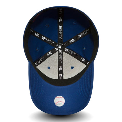 New Era 39THIRTY L.A. Dodgers Baseball Cap - MLB League Essential - Royal Blue-White
