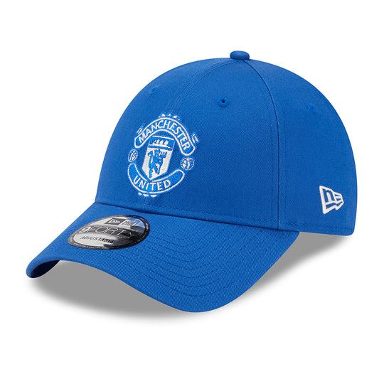 New Era 9FORTY Manchester United FC Baseball Cap - Seasonal - Azure