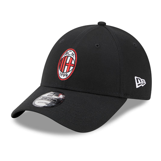 New Era 9FORTY AC Milan Baseball Cap - Core - Black