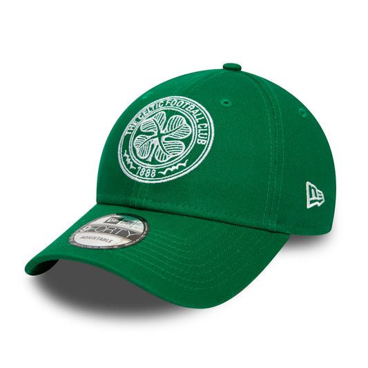 New Era 9FORTY Celtic FC Baseball Cap - Core - Green