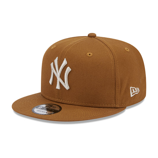 New Era 9FIFTY New York Yankees Snapback Cap - MLB League Essential - Toffee-Stone