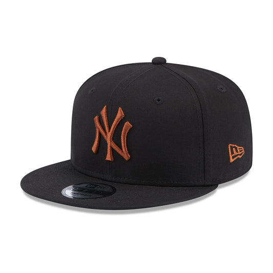 New Era 9FIFTY New York Yankees Snapback Cap - MLB League Essential - Black-Toffee