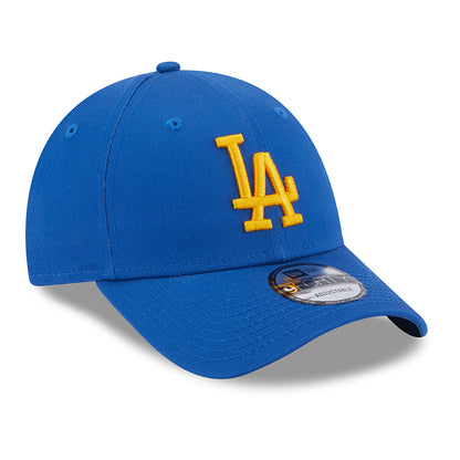 New Era 9FORTY L.A. Dodgers Baseball Cap - MLB League Essential - Azure-Yellow