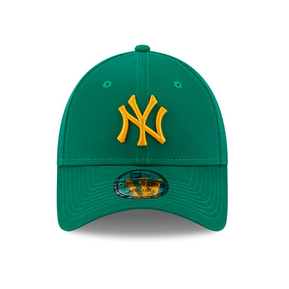 New Era 9FORTY New York Yankees Baseball Cap - MLB League Essential - Malachite-Yellow