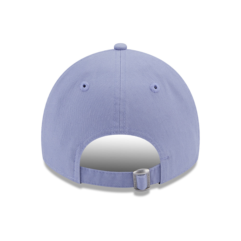 New Era Womens 9TWENTY Washed Cotton Baseball Cap - Lavender-White