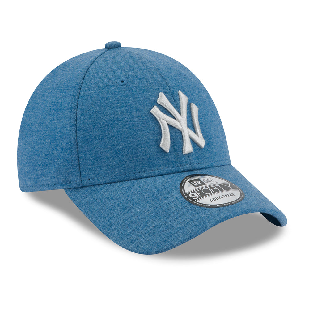 New Era 9FORTY New York Yankees Baseball Cap - MLB Jersey Essential - Azure-Grey
