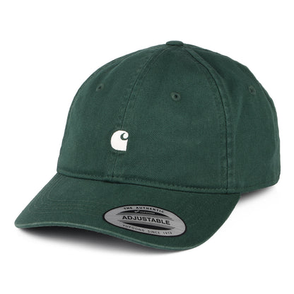 Carhartt WIP Hats Madison Logo Baseball Cap - Forest-Off White