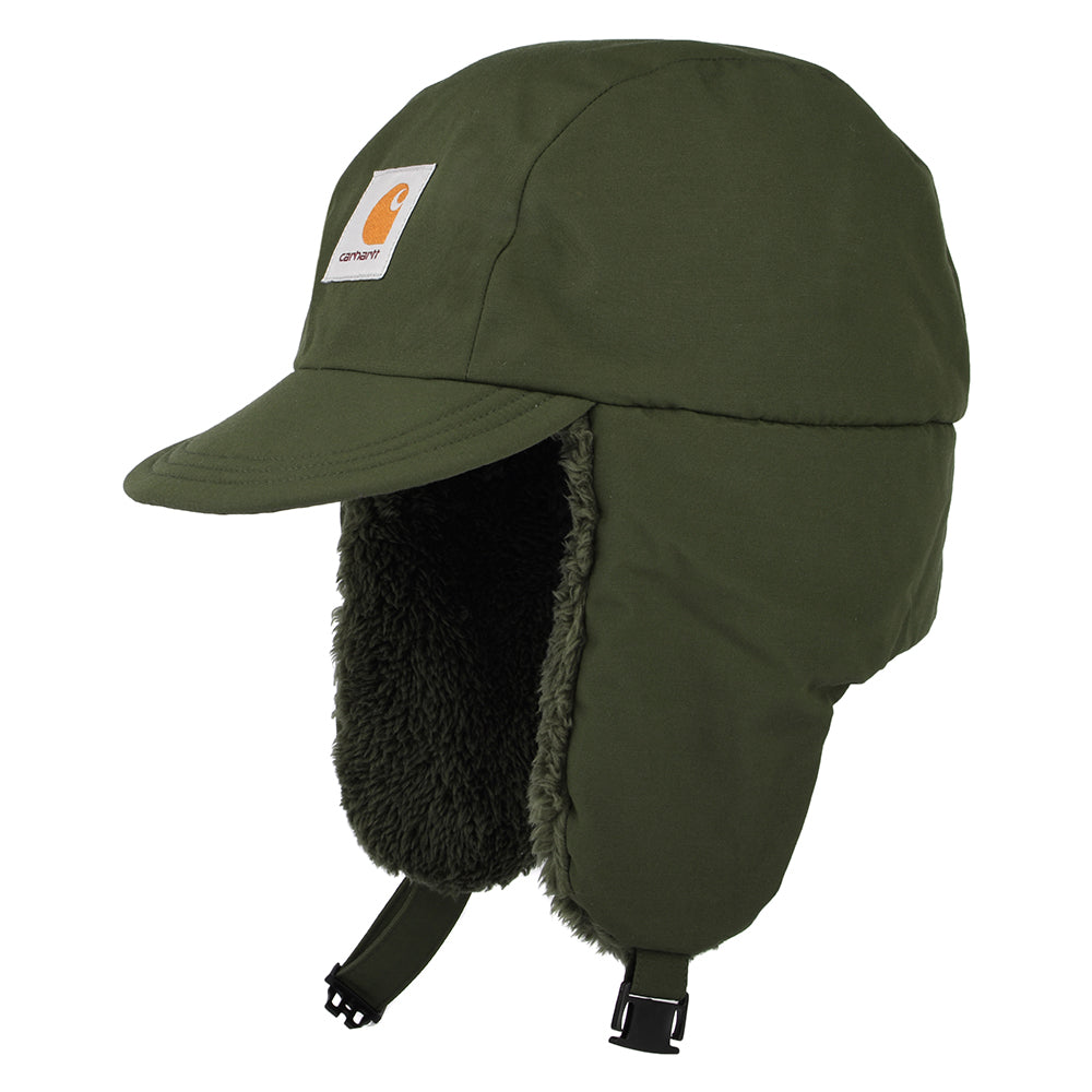 Carhartt WIP Hats Alberta Baseball Cap with Earflaps - Cypress