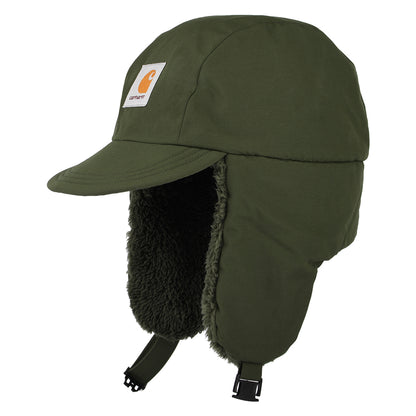 Carhartt WIP Hats Alberta Baseball Cap with Earflaps - Cypress