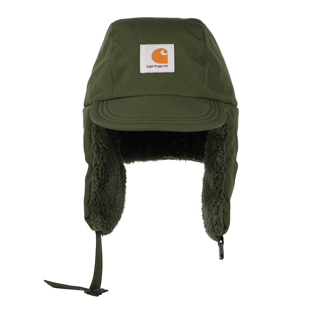Carhartt WIP Hats Alberta Baseball Cap with Earflaps - Cypress