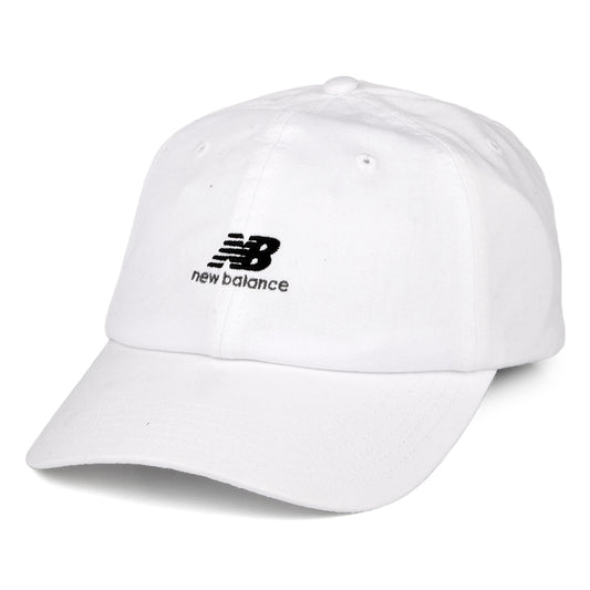 New Balance Hats NB Seasonal Classic Washed Cotton Baseball Cap - White