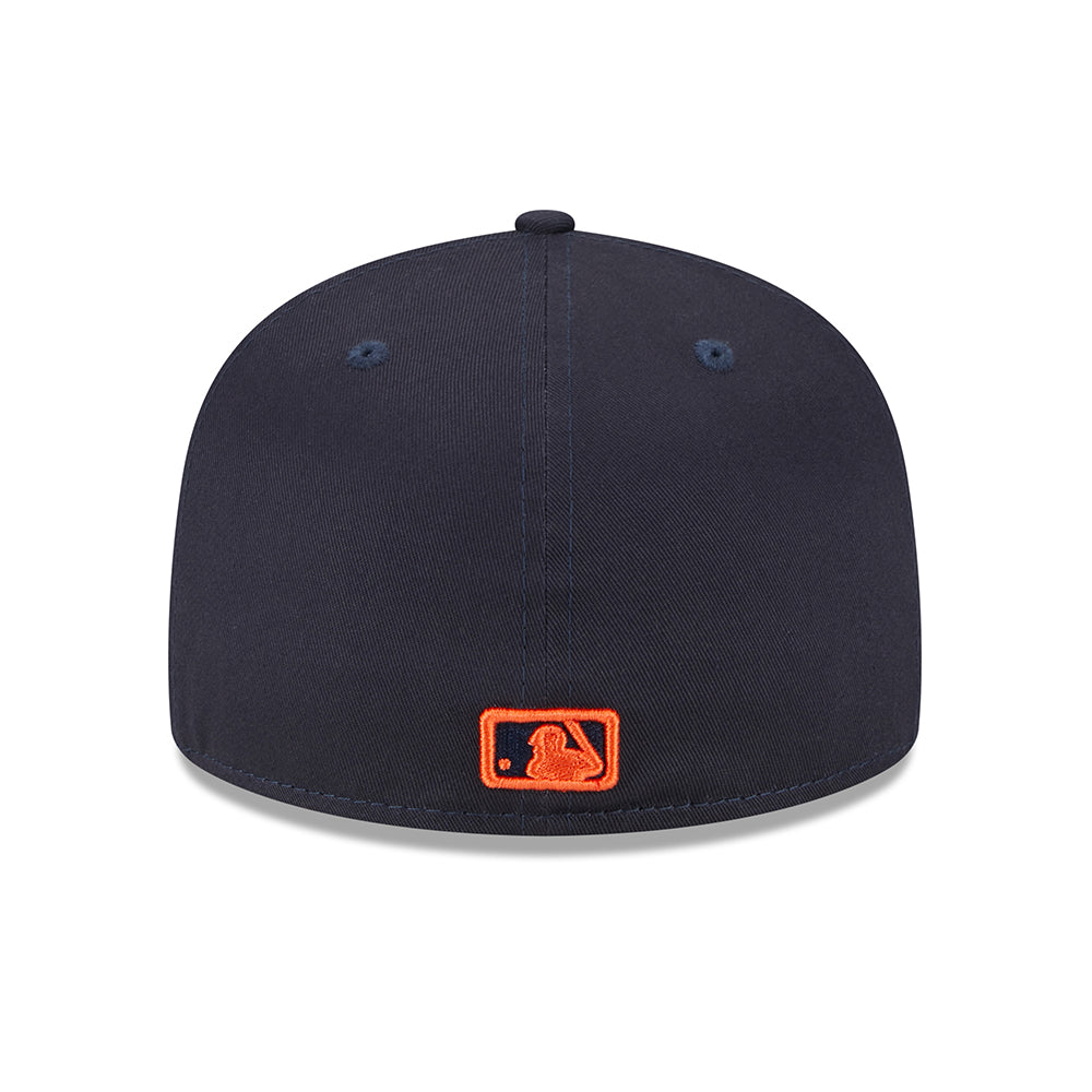 New Era 59FIFTY Detroit Tigers Baseball Cap - MLB League Essential - Navy-Orange