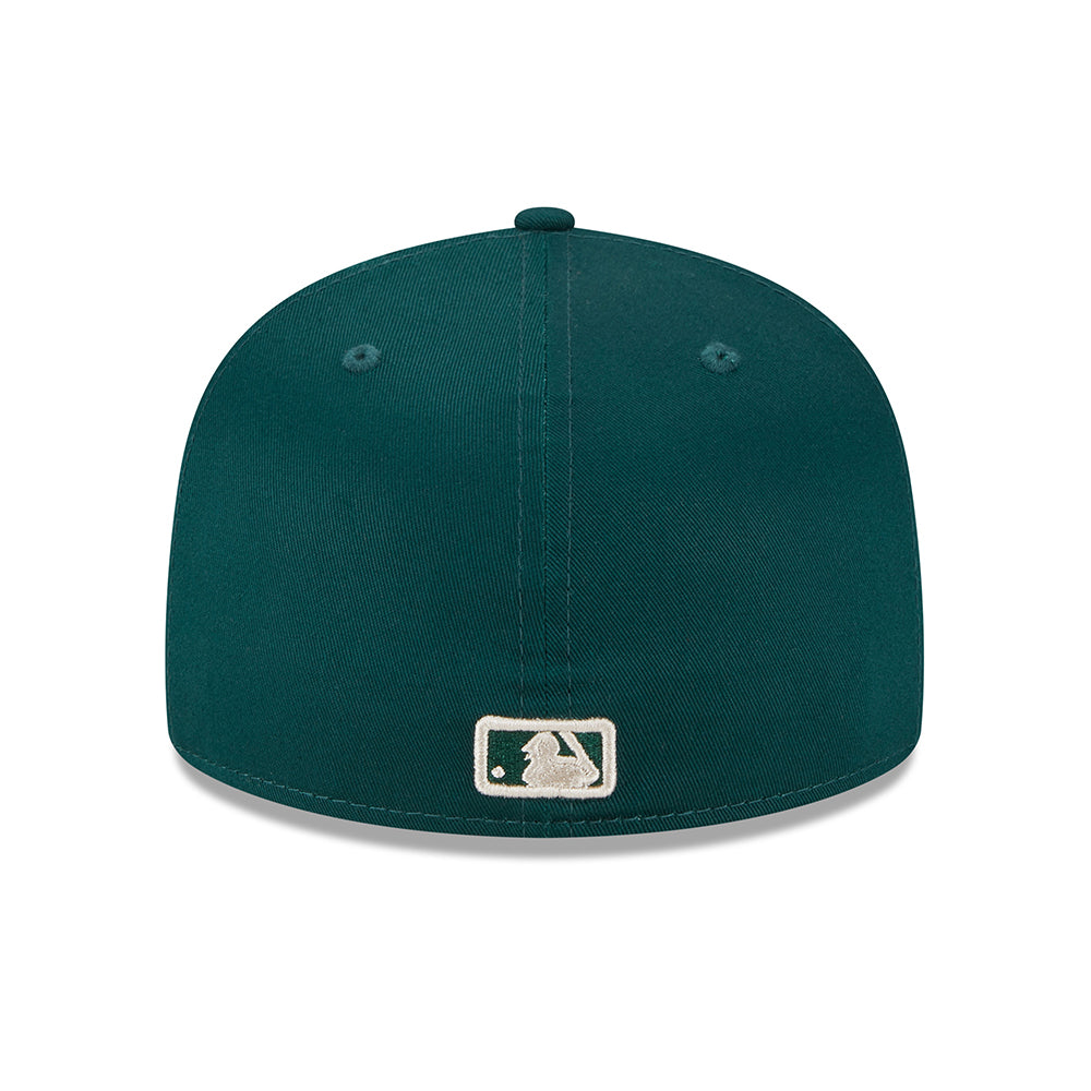 New Era 59FIFTY L.A. Dodgers Baseball Cap - MLB League Essential - Dark Green-Stone